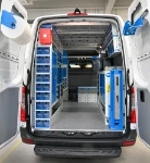 01 Von Syncro ausgestatteter Sprinter L2H2 für die Wartung von Abfallbehandlungsanlagen