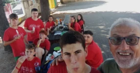 01_Eine wohlverdiente Pause für eines der Teams des Projekts „Ci sto? Affare fatica!“ 2025 in Cassola