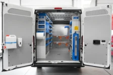 01_Einrichtung im Fiat Ducato für die Wartung des Gasversorgungsnetzes