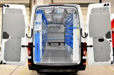 01_Von Syncro System ausgestatteter VW Crafter für Heizung, Lüftung, Sanitär