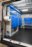 02_Kleinteilemagazin Multibox mit durchsichtigen Kippladen im Ducato L2H2