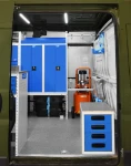06_Seitliches Schubladenelement und Zubehör für die Ladungssicherung im Ducato der italienischen Streitkräfte