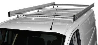 Dachgepäckträger für den Ford Custom mit Heckladerolle und Seitenwangen