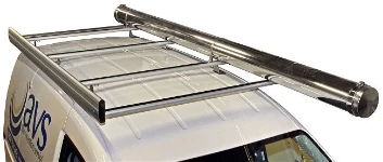 Dachträger mit Laderohr aus Edelstahl für den Caddy