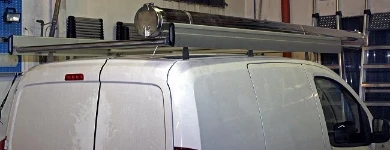 Dachträger mit Laderohr für den Fiat Fiorino