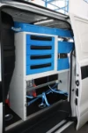 Einrichtung als mobile Werkstatt für den Hyundai H1