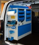 Einrichtung des Ford Courier, linke Seite
