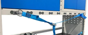 Extra verstärktes Winkelprofil mit Spanngurt