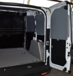 Geharzte Multiplex-Bodenplatte und Wandplatten für den Fiat Doblò