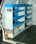 Mobil mit Regalen VOLKSWAGEN TRANSPORTER T4 1991 L1 09b