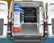 01_Von Syncro System eingerichteter VW Crafter für Schutzausrüstungen