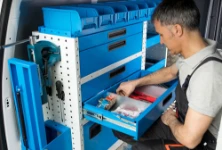 10_Schublade mit Antirutschmatte und Trennblechen