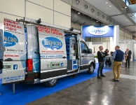 32_Vorführfahrzeug am Stand von Syncro System auf der Ecomondo 2024