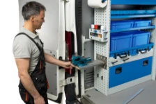 Auszug des Schraubstockhalters