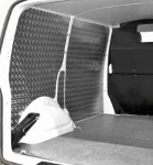 Bodenplatte und Verkleidung Transporter