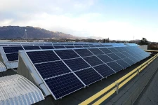 Die Wechselrichter der Photovoltaikanlage der Francom S.p.a.