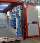 Einrichtung der rechten Seitenwand im Citroën Jumper