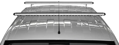 Grundträger auf dem Dach des NV200