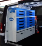 Linke Seite des eingerichteten Vito