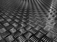 Riffelaluminium für die Bodenplatten
