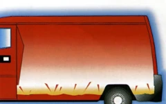 Schäden am Fahrzeugboden