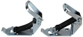 Spatenhalter mit Gummilasche für Nutzfahrzeuge