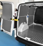 Wandplatten und Bodenplatte für den Custom, linke Seite