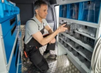 Schubladenelemente mit durchsichtigen Schubladen