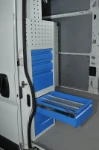 Schubladenelemente mit seitlichem Auszug