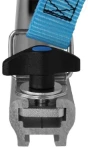 System mit Spanngurt und Aluminiumschiene 