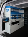 Zubehör für einen für Druckmaschinen eingerichteten Van