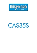Bedruckbaren Etiketten für Behälter von Syncro System CAS35S
